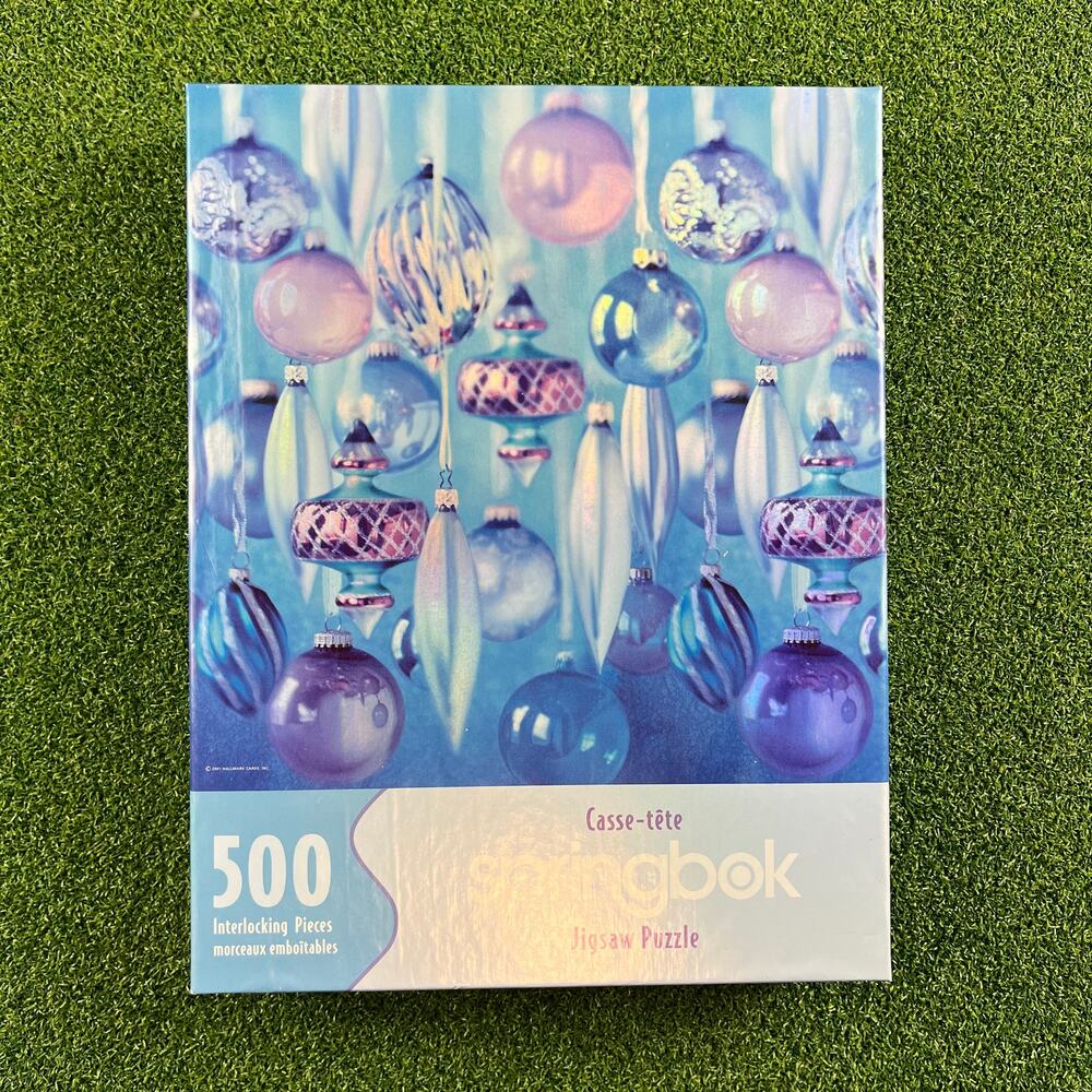 Springbok Shiny Ornaments 500 Piece Jigsaw Puzzle